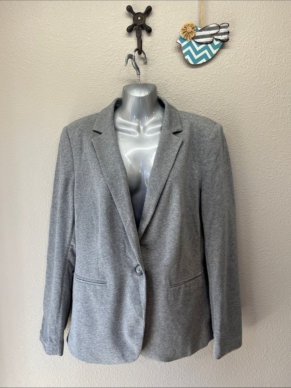 Loft one button blazer size large